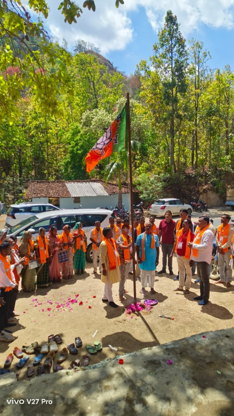 भारतीय जनता पार्टी के ग्रामीण मंडल महादेवडांड में पंडित दीनदयाल उपाध्याय का एकदिवसीय प्रशिक्षण हुआ आयोजन